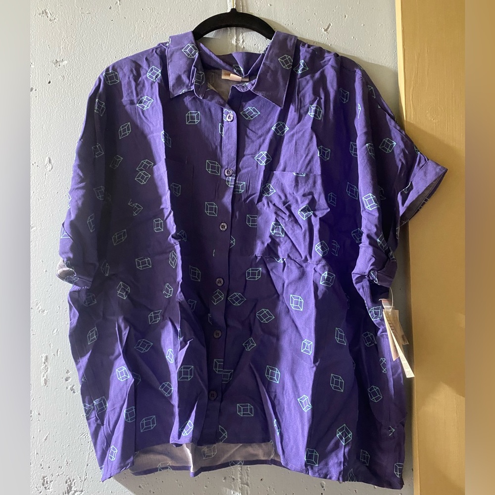 Amy Cropped Button Down